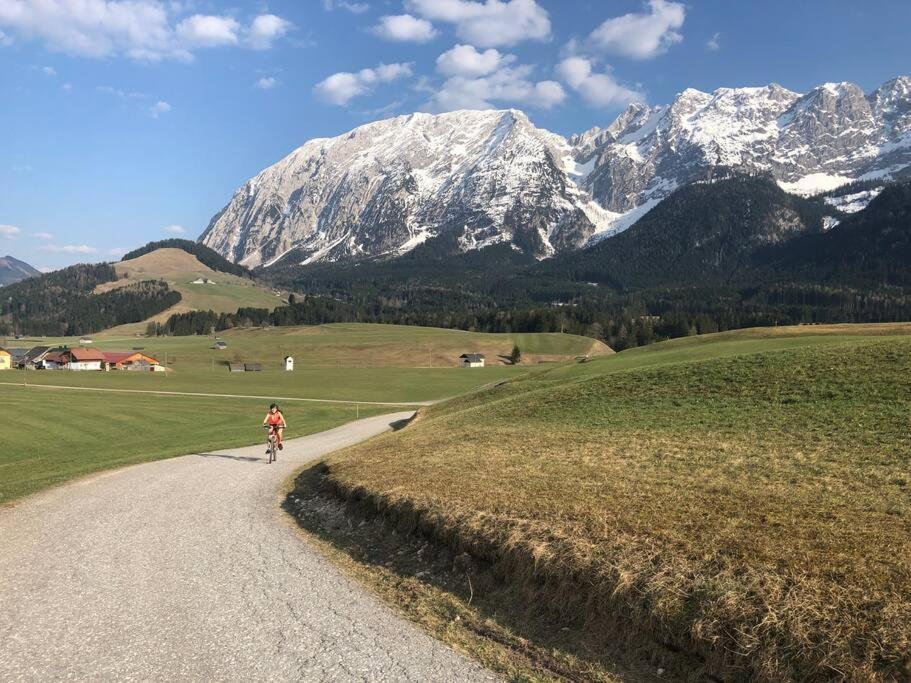 Alpenurlaub II Wohnung Mit Traumausblick Bad Mitterndorf Exteriér fotografie